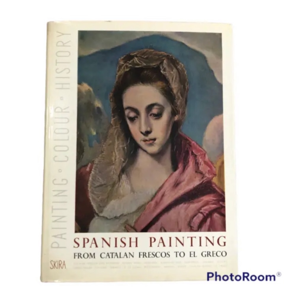 Albert SKIRA Spanish Painting Catalan Frescos/Greco Made in Switzerland 1952